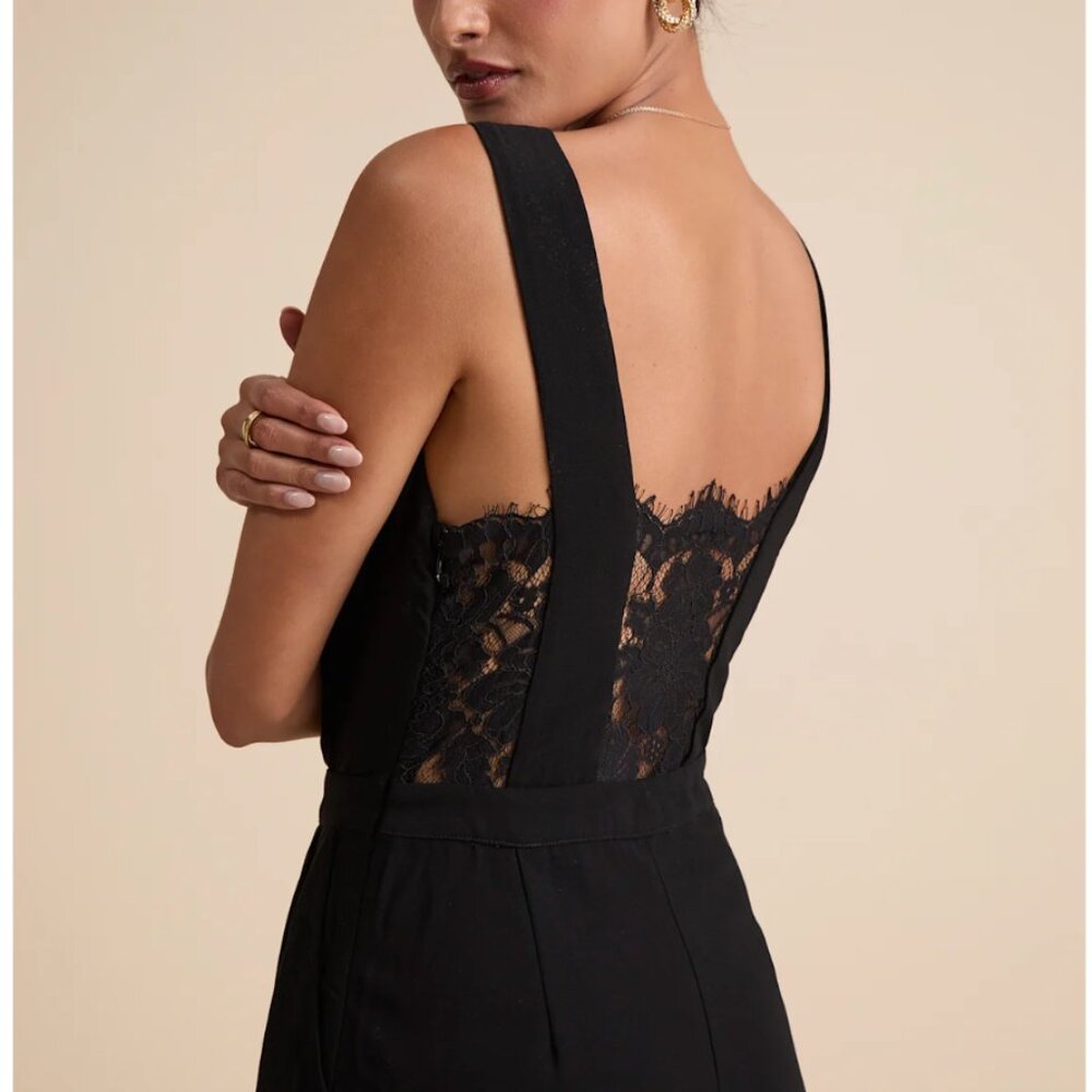 Lulus NWT Black Jumpsuit - Size L
